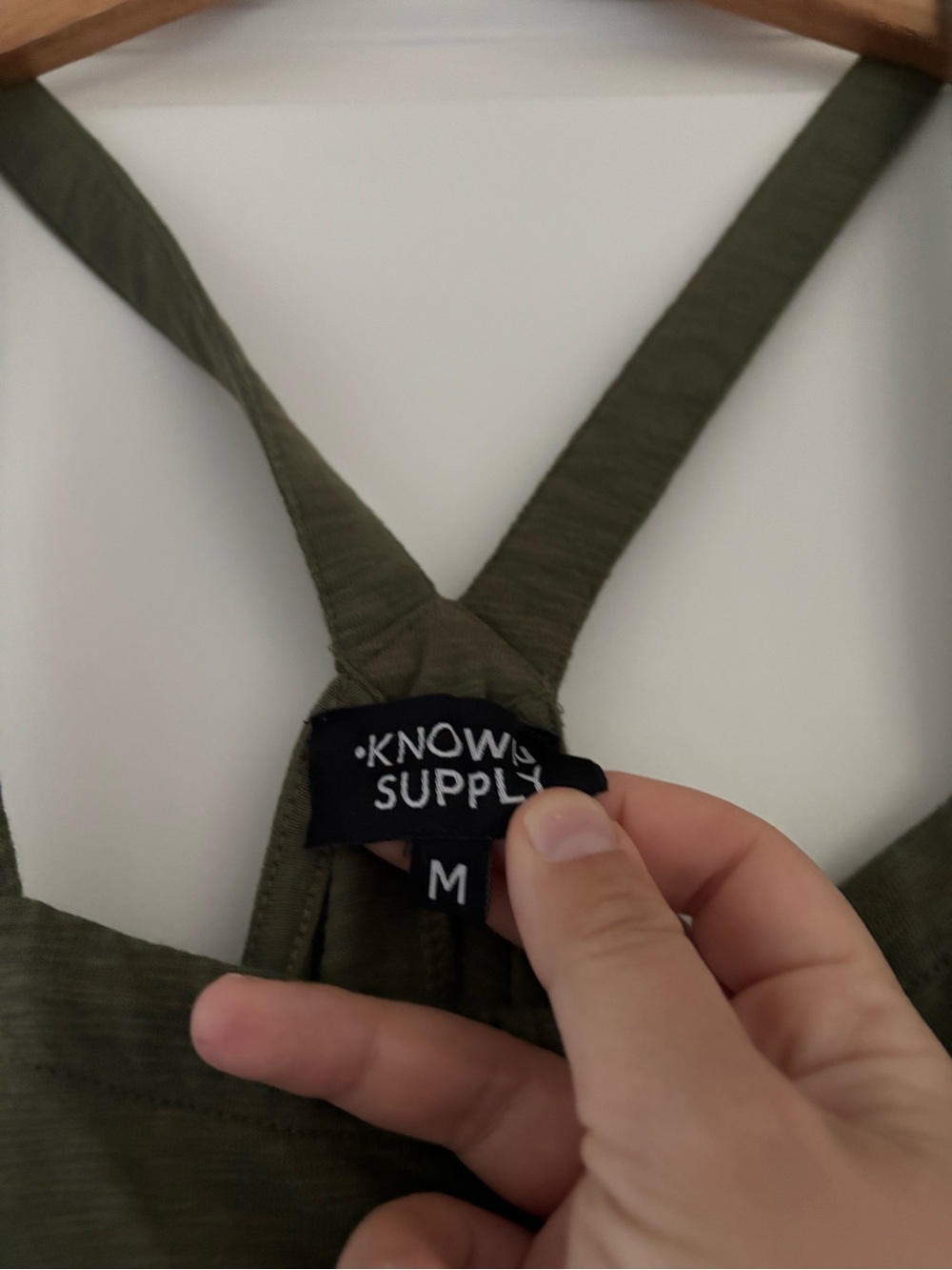 Known Supply Macy Dress Overall Organic Cotton Pockets - Picture 6 of 8